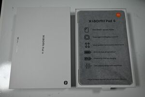 Xiaomi pad 6 8gb 256gb silver グローバルバージョン