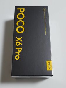 新品 POCO X6 Pro 12GB RAM/512GB ROM イエロー