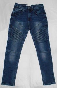 Zara Man Zara Biker Denim Jeans Enth W30