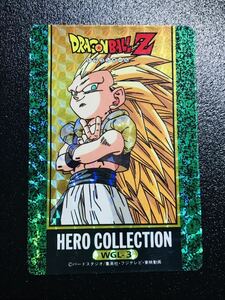 ドラゴンボール カードダス アマダPPカード ヒーローコレクション WGL-3 キラカード ゴテンクス Dragonball carddass Prism Rare 1995 ⑤