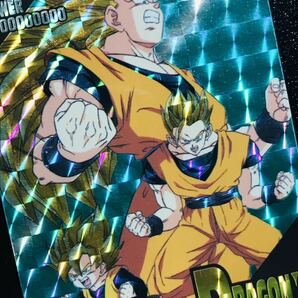 ドラゴンボール カードダス アマダPPカード パート28弾 シールタイプ No.1230 キラカード 孫悟空 Dragonball carddass Prism Rare seal 27の画像5