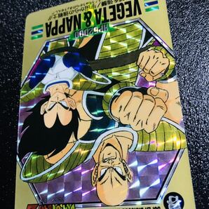 ドラゴンボール カードダス スーパーバーコードウォーズ キラカード 2枚SET 1993年製 Dragonball carddass Prism Super Barcode wars 50の画像4