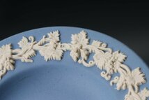 【佳香】WEDGWOOD ウェッジウッド ジャスパー ペールブルー灰皿 三点セット 本物保証_画像4