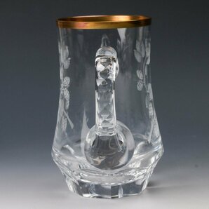 【佳香】Moser モーゼル Kirin Collectors Glass キリンコレクターズグラス ビアマグ 1985年 共箱 ネームプレート 栞 本物保証の画像6