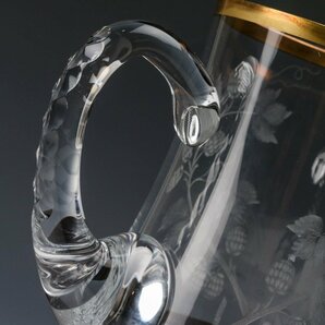 【佳香】Moser モーゼル Kirin Collectors Glass キリンコレクターズグラス ビアマグ 1985年 共箱 ネームプレート 栞 本物保証の画像2
