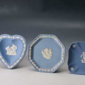 【佳香】WEDGWOOD ウェッジウッド ジャスパー 小皿 ハート 神話 天使 三客 本物保証の画像3