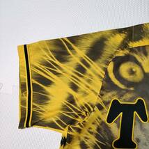 ■阪神タイガース ウル虎の夏2021 刺繍ユニフォーム ウェア ゲームシャツ イエロー ブラック 黄色 黒 S HANSHIN TIGERS NPB 日本プロ野球_画像5