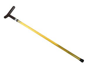 敬老杖 黄色 約76cm 健康用品 健康器具 アートアンドビーツ