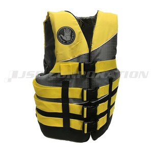 BODYGLOVE( Body Glove )mesodo4 buckle the best yellow L/XL size life jacket 