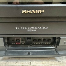 【 ジャンク品 】 SHARP テレビデオ 14型 VT-14M20 レトロ アンティーク ブラウン管テレビ シャープ テレビ_画像8