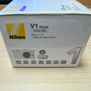 NIKON V1 レンズキット ホワイト 10mm 予備バッテリーつきの画像6