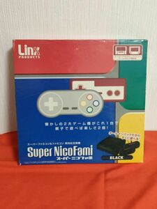 Super NicoFami スーパーニコファミ ファミコン スーパーファミコン 互換機 元箱 有り 動作確認済み