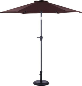  aluminium parasol 240cm Brown 