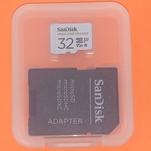 #トヨタ純正ドライブレコーダー #DRT-H64A用 #microSD #32GB #SanDisk #HIGH_ENDURANCEの画像3