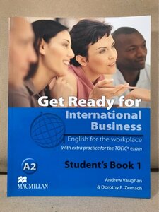 ■ Get Ready For International Business Student's Book 1 ■　Dorothy Zemach　Andrew Vaughan　MACMILLAN　送料198円　TOEIC 英語