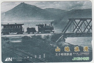 ＪＲ北海道「王子軽便鉄道」1穴使用済み