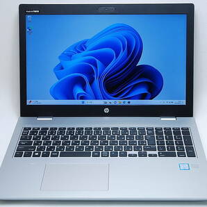 HP ProBook 650 G5 第8世代 Core i7 8565U 1.80GHz 16GB NVMe SSD512GB S-マルチ フルHD Office 2021 無線 カメラ Windows 11 Pro 64bitの画像1