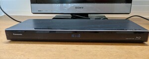 IY1334 Panasonic DMR-BRZ1020 Blu-ray 2016年製/パナソニック/ブルーレイ 通電のみ確認 現状品 JUNK 