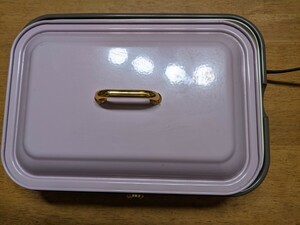 IY0929 OHYAMA MHP-R102 ミニホットプレート/たこ焼き器/アイリスオーヤマ 動作確認OK 現状品