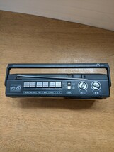 IY1087 昭和レトロ SANYO MR-A5（K）ラジオカセットレコーダー/サンヨー 動作未確認 現状品 JUNK_画像6