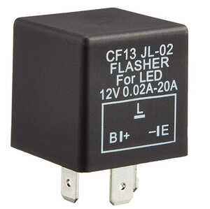 送料無料 CF13 12V LED対応 IC ウインカーリレー 3ピン ハイフラ防止 カチカチ音有り C92