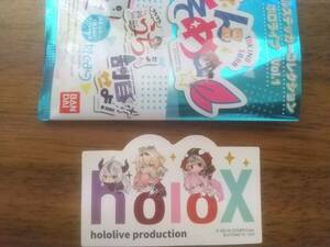 （即決）hololive モバイルステッカーコレクションvol.1 holox シークレット