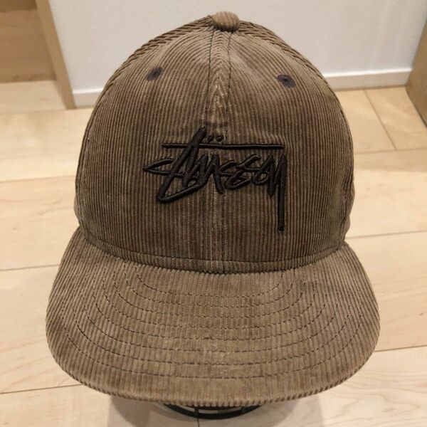 Stussy NEWERA コーデュロイキャップ