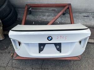 221102-2925 BMW 3シリーズ セダン 320i VA20 Mスポーツ リア トランク バックドア カーボンスポイラー (G)