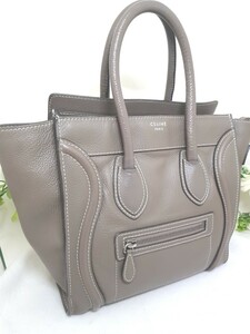 セリーヌ ハンドバッグ 【LUGGAGE MICRO：ラゲージ マイクロ】 18979 3DRU 03UN ベージュ系 （DUNE） CELINE