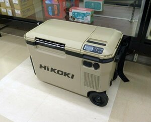 現状品 HiKOKi/ハイコーキ 18V コードレス冷温庫 UL18DBA(WMBZ) サンドベージュ 25L 冷蔵 冷凍 保温 動作確認済