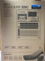 美品!　PRESONUS (プレソナス) / StudioLive 32SC デジタルミキサー+ デジタルステージボックス　NSB 16-8　メーカー価格約57万円相当_画像4