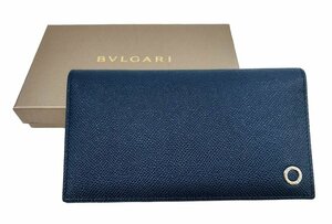 未使用品！BVLGARI【ブルガリ】288259 ブルガリブルガリ マン グレインレザー 二つ折り長財布 （4526）