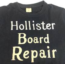 【USED】HOLLISTER S/S T-SHIRTS Ssize 4pc California ホリスター Tシャツ ビンテージ加工 刺繍 ワッペン アップリケ_画像5