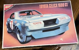 NICHIMO ニチモ 1/24 トヨタ TOYOTA CELICA1600GT 70s グレートワークス 未組立品 プラモデル 当時物