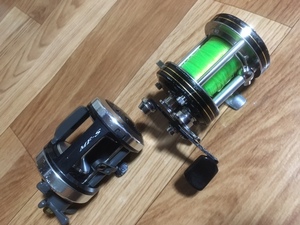 ジャンク品　Daiwa ダイワ ミリオネア 6000 ・　おまけ　MF-S 300（ハンドルなし）