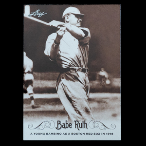 ベーブ・ルース 2016 Leaf ベースカード No.09 Babe Ruth