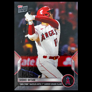 大谷翔平 2022 Topps Now 2022年5月9日 キャリア初満塁ホームラン カード No.155