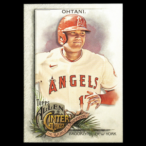 大谷翔平 2022 Topps Allen & Ginter ベースカード No.58