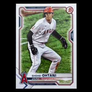 大谷翔平 2021 Topps Bowman ベースカード No.85