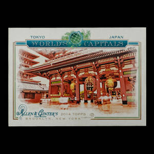 浅草寺 2014 Topps Allen & Ginter インサートカード No.WC-14