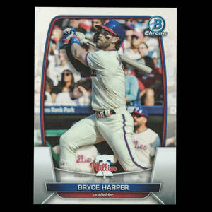 ブライス・ハーパー 2023 Topps Bowman Chrome ベースカード No.97 Bryce Harper