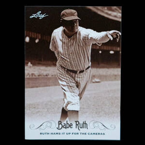 ベーブ・ルース 2016 Leaf ベースカード No.17 Babe Ruth