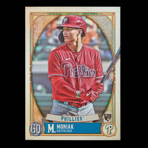 ミッキー・モニアック 2021 Topps Gypsy Queen ルーキーカード ベースカード No.208 Mickey Moniak