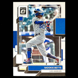 ムーキー・ベッツ 2022 PANINI DONRUSS OPTIC BASEBALL ベースカード No.184 Mookie Betts