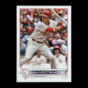 ラーズ・ヌートバー 2022 Topps Series One ルーキーカード ベースカード No.58 Lars Nootbaar