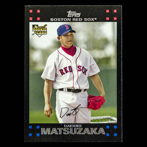 松坂大輔 2007 Topps ルーキーカード ベースカード No.630