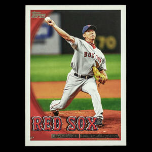 松坂大輔 2010 Topps ベースカード No.483