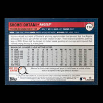 大谷翔平 2021 Topps Big League ベースカード No.114_画像2