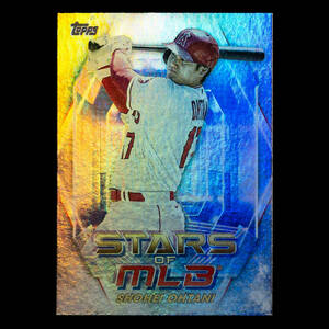 大谷翔平 2023 Topps Series Two インサートカード レインボーフォイル No.SMLB-33