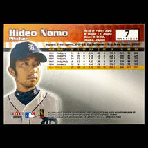 野茂英雄 2000 FLEER ベースカード No.7_画像2